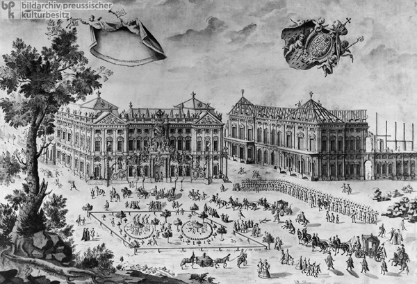 Construction of the Würzburg Residence of Prince-Bishop Karl von Schönborn (1731)